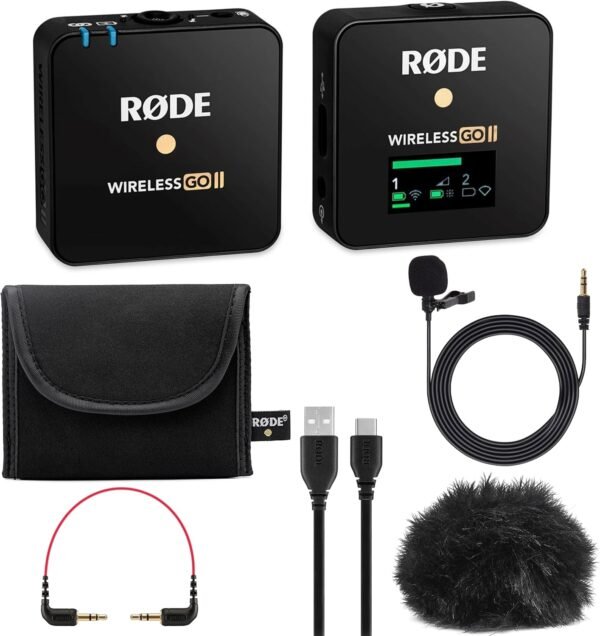 Rode Wireless GO II Microphone System review with Turnstile Lavalier for creators