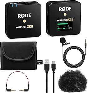 Rode Wireless GO II Microphone System review with Turnstile Lavalier for creators