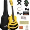 81giCo5l5hL._AC_SL1500_ Review of ADM Beginner Acoustic Classical Guitar 30 Inch Bundle Kit