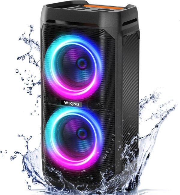 Review of W-KING T11 240W Bluetooth Speaker with Massive Bass and Waterproof Design