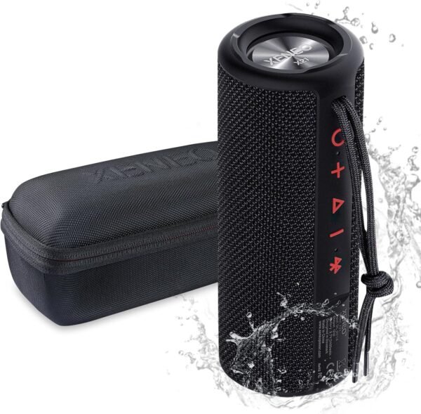 Review of Xeneo X21 Portable Bluetooth Speaker Waterproof with FM Radio and Travel Case