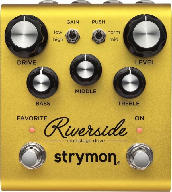 Strymon Riverside Guitar Effects Pedal Review Versatile Overdrive for Electric and Acoustic Guitars