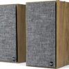 Klipsch The Fives Powered Bookshelf Speakers review high-quality sound with HDMI-ARC in Walnut
