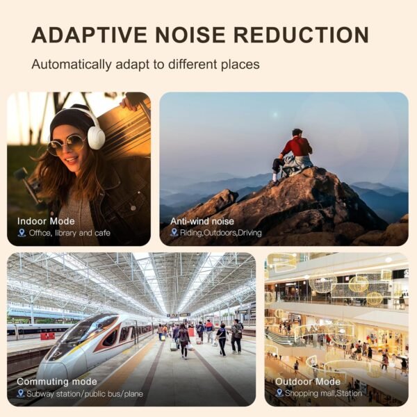 QCY H3 ANC Bluetooth Headphones review of active noise cancelling and 60-hour battery life