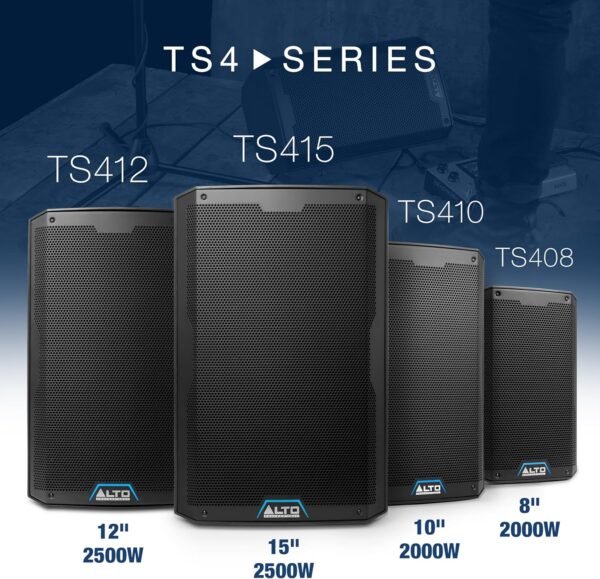 ALTO TS410 Powered PA Speaker Review 2000W Bluetooth Mixer and Wireless Linking